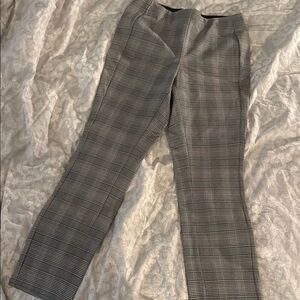 Rag & Bone Gray Plaid Trousers
